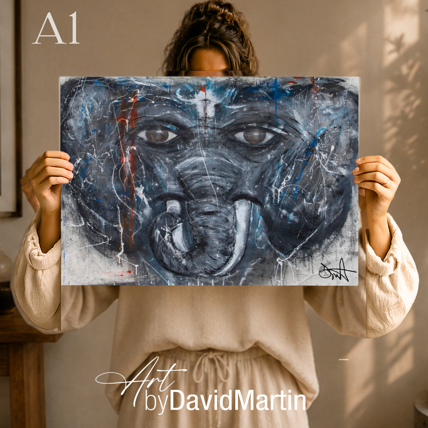 Elephant Lady – Fine Art Print