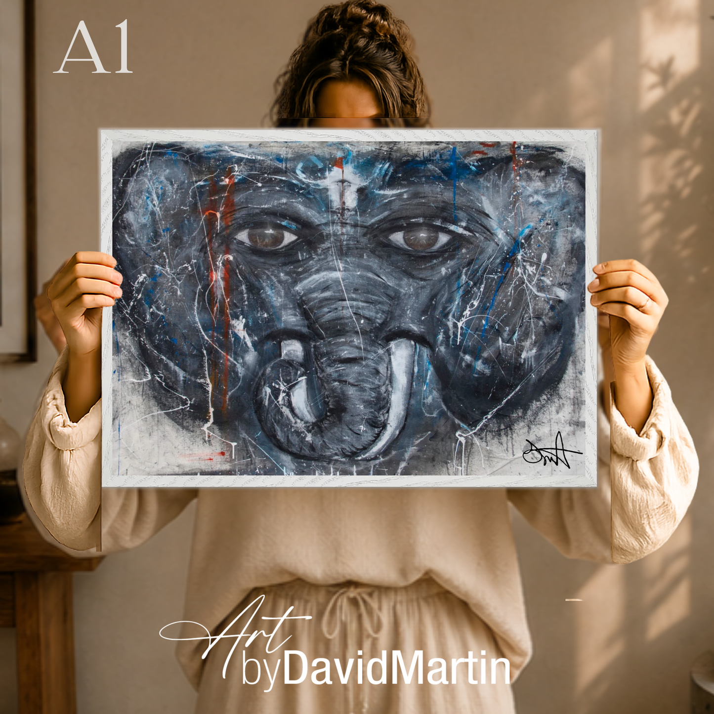 Elephant Lady – Fine Art Print