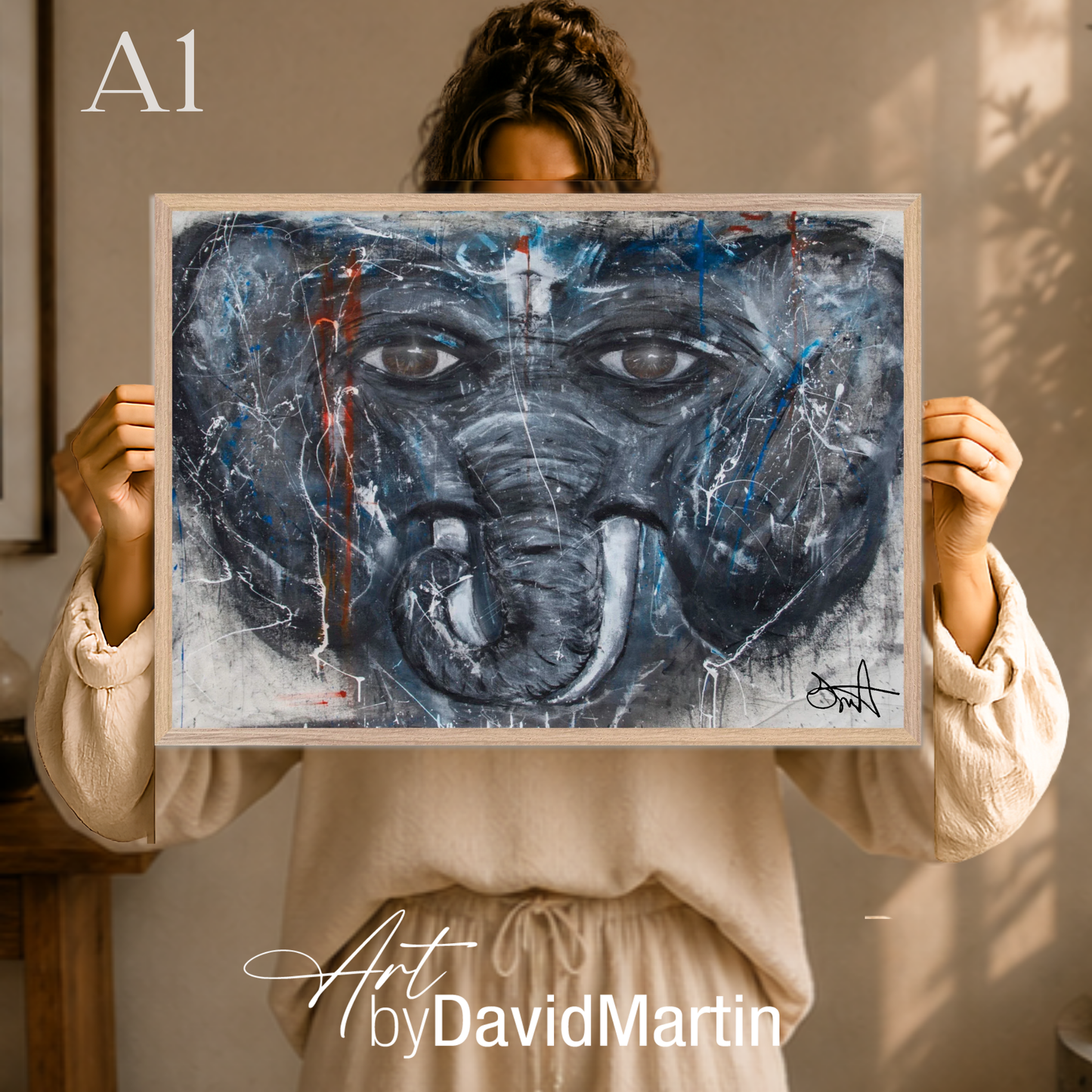 Elephant Lady – Fine Art Print
