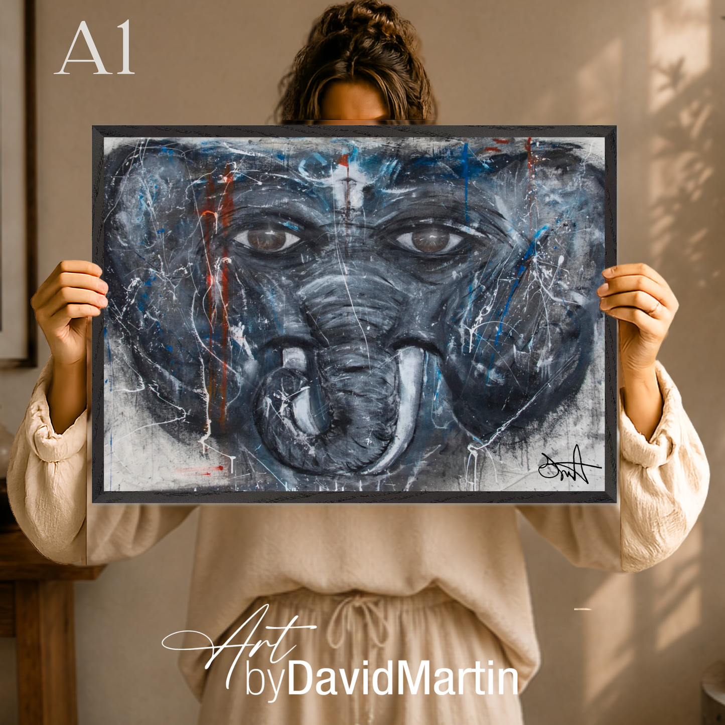 Elephant Lady – Fine Art Print